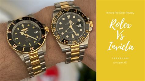 invicta looks like rolex|rolex vs invicta 2024.